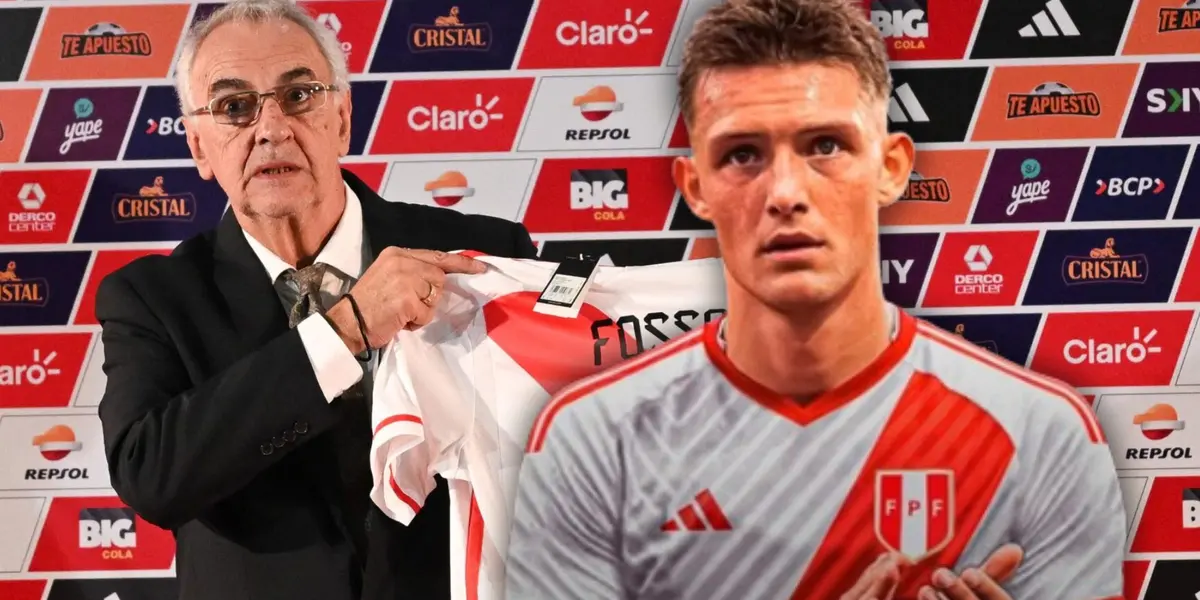 Jorge Fossati y Oliver Sonne en la Selección Peruana / Foto: Selección Peruana