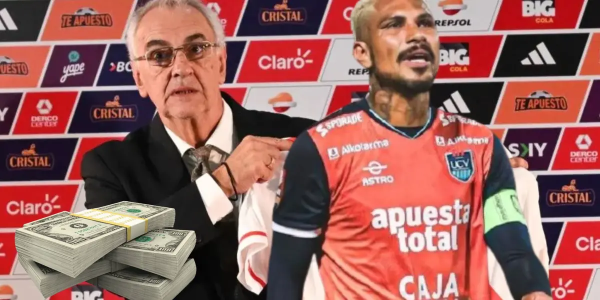 Jorge Fossati y Paolo Guerrero en la Selección Peruana / Foto: La Bicolor