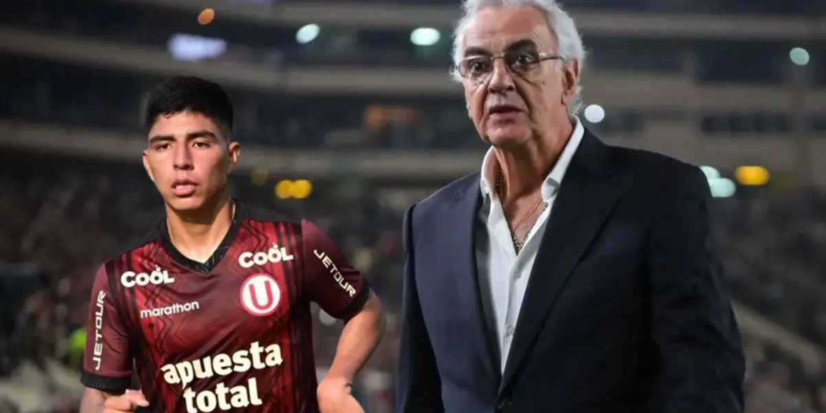 Jorge Fossati y Piero Quispe en Universitario de Deportes / Foto: Universitario