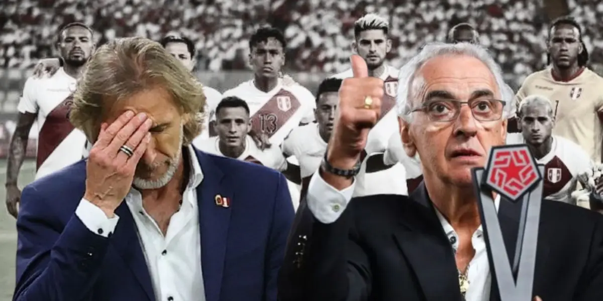 Jorge Fossati y Ricardo Gareca en la Selección Peruana / Foto: Liga 1