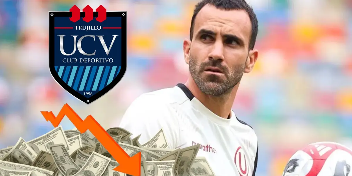 José Carvallo como jugador de Universitario de Deportes (Foto: Universitario)