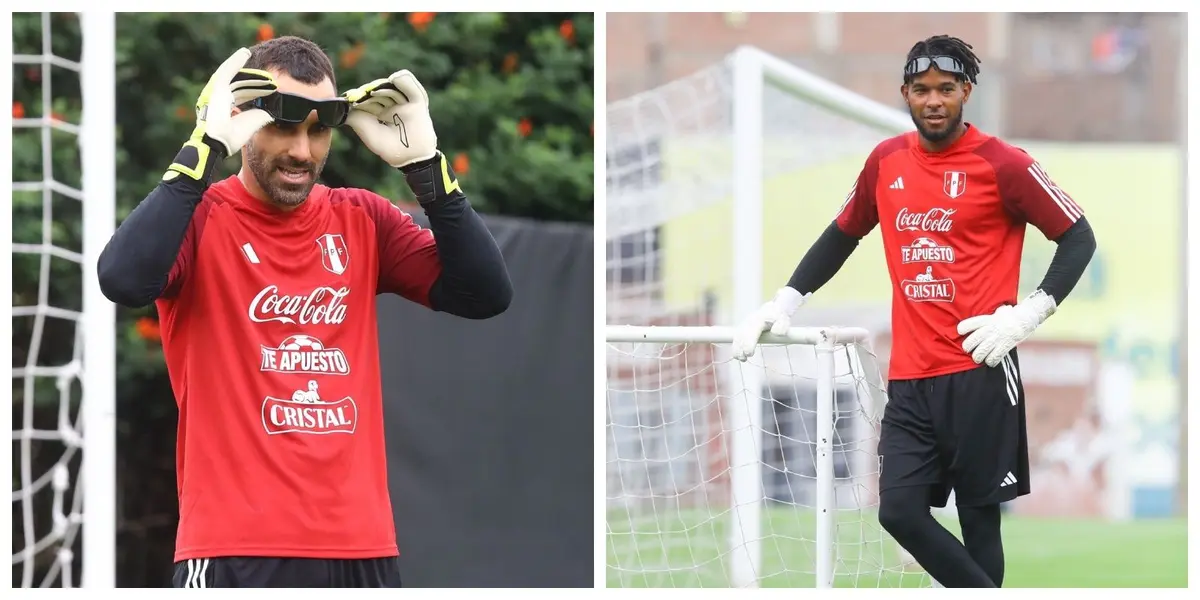 José Carvallo y Carlos Cáceda ensayaron con nueva tecnología en el tercer entrenamiento de la selección.