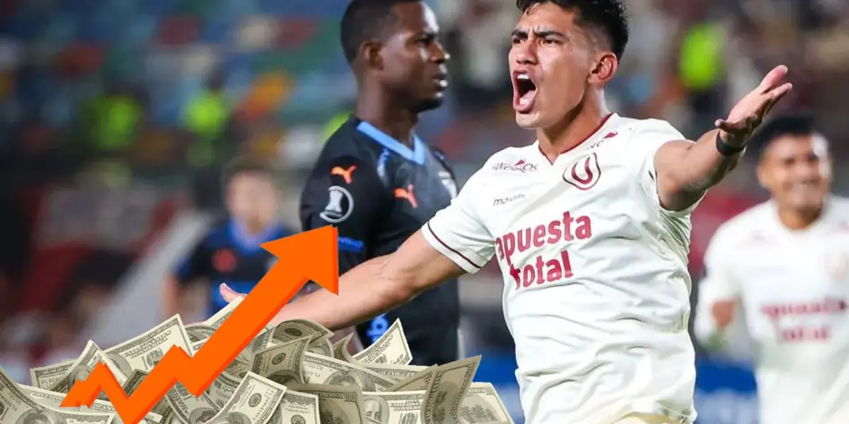 José el 'Tunche' Rivera como jugador de Universitario de Deportes. (Foto: Universitario)