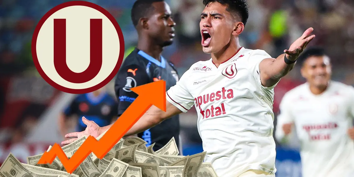 José Rivera como figura de Universitario de Deportes en la Libertadores (Foto: Universitario de Deportes)