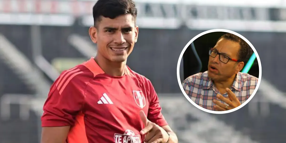 José Rivera como jugador de la Selección Peruana.