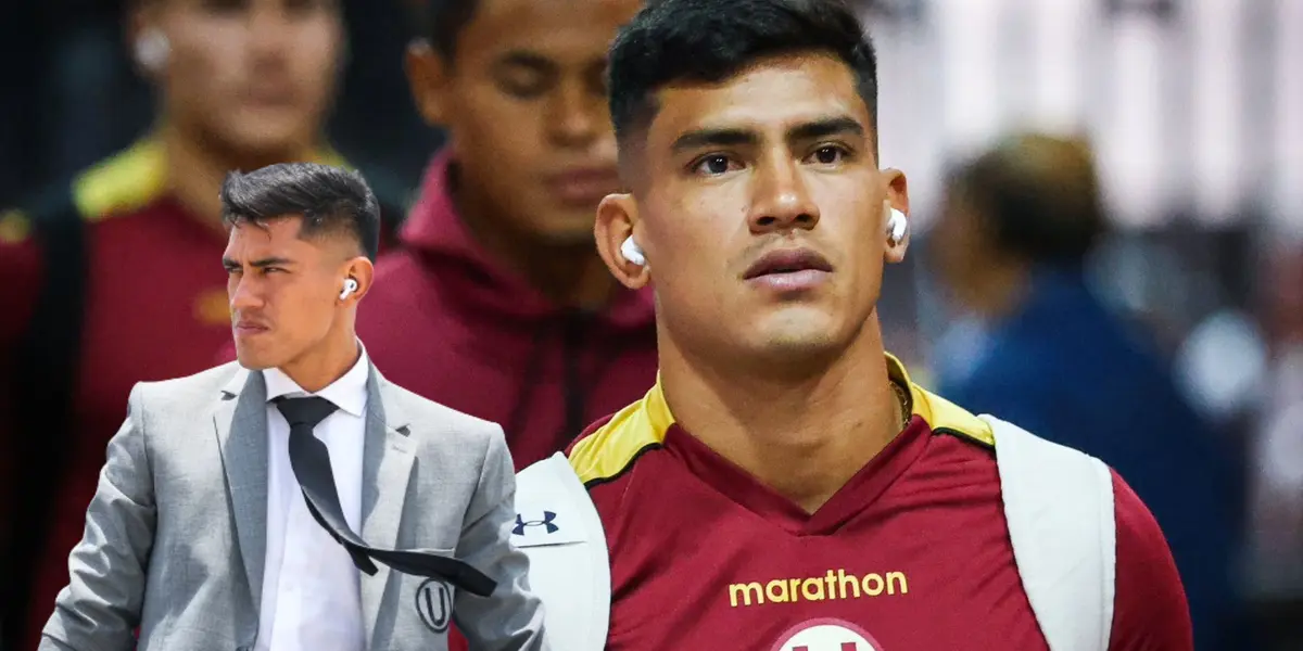 José Rivera como jugador de Universitario de Deportes. (Foto: Universitario)