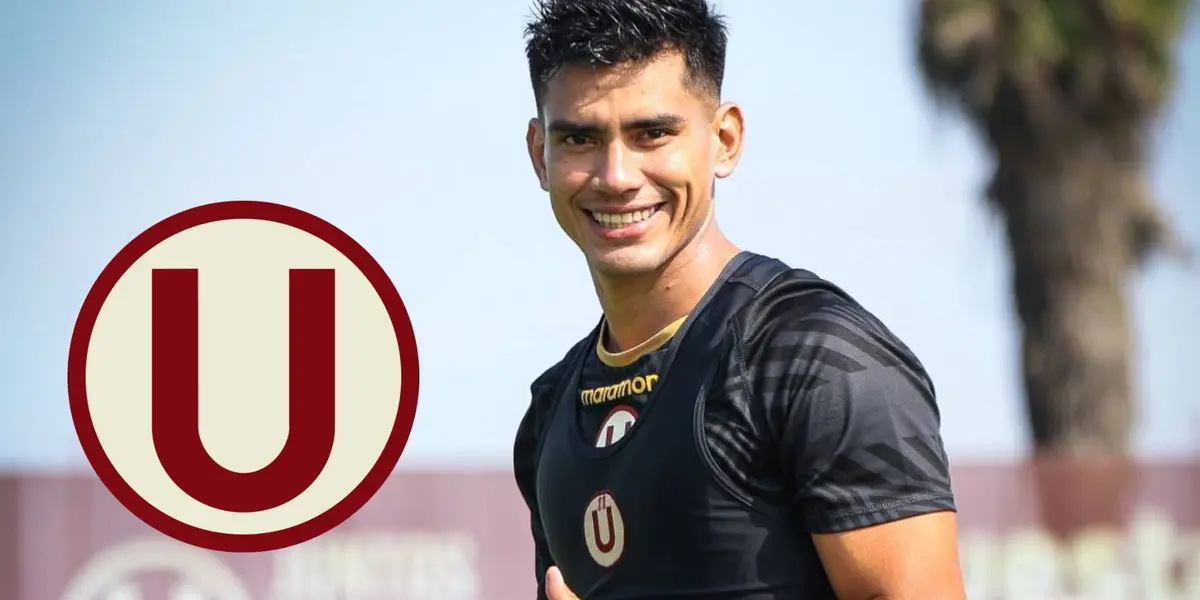 José Rivera como jugador de Universitario de Deportes. (Foto: Universitario de Deportes)