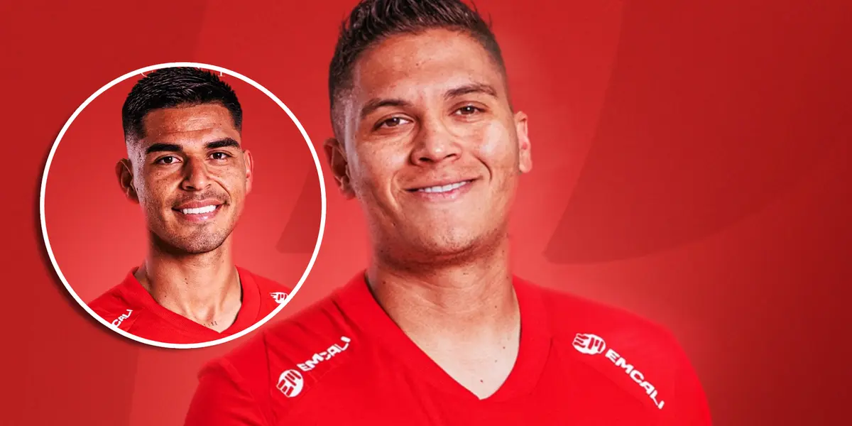 Juan Fernando Quinteros y Luis Ramos (Foto: América de Cali).