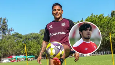 Juan Manuel Vargas - Raúl Ruidíaz (Foto: X de Atlético Grau)