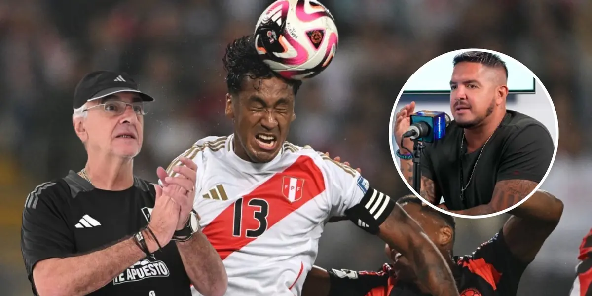 Juan Manuel Vargas - Renato Tapia - Jorge Fossati (Foto: La Bicolor)