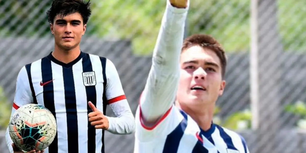 Juan Pablo Goicoche en Alianza Lima. / Foto: Alianza Lima.
