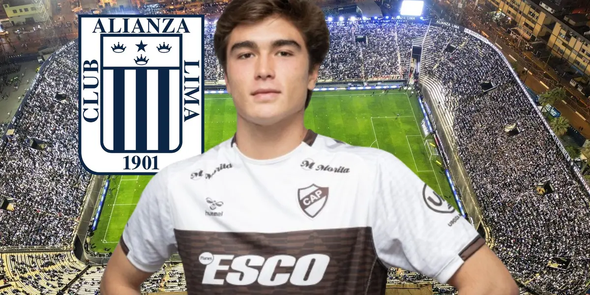 Juan Pablo Goicochea como jugador del Platense de Argentina. (Foto: Platense)