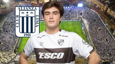 Juan Pablo Goicochea como jugador del Platense de Argentina. (Foto: Platense)