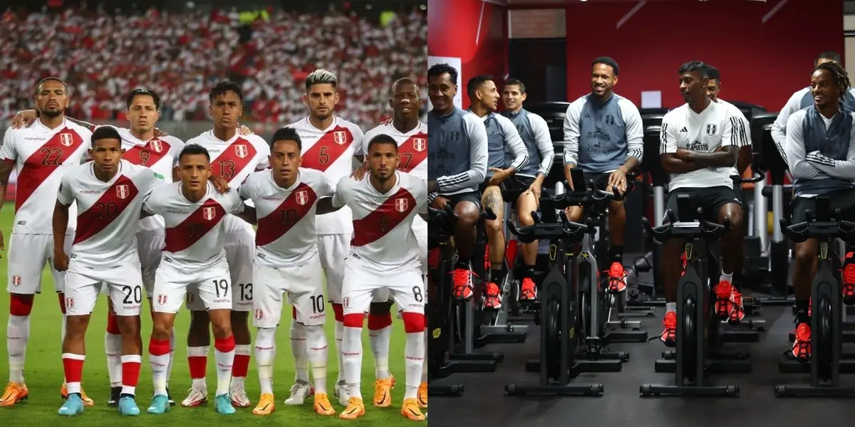 Juan Reynoso comandó los entrenamientos de este sábado de la selección de cara al duelo con Brasil.