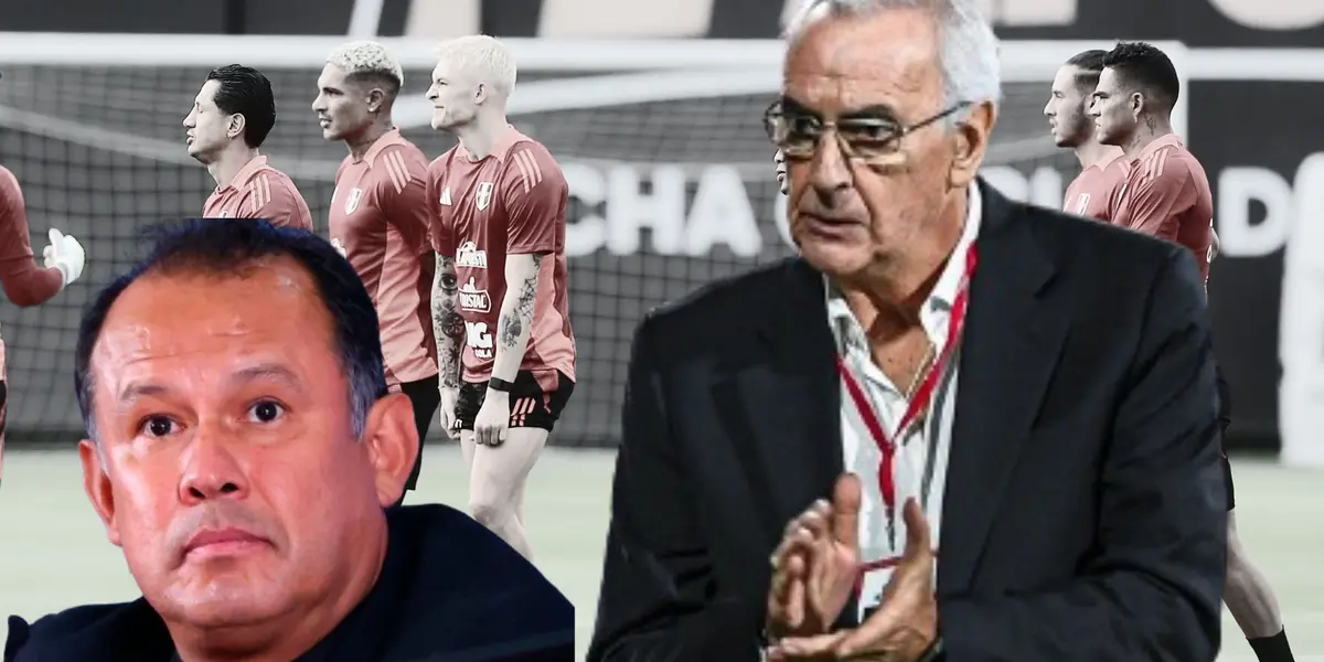 Juan Reynoso y Jorge Fossati al mando de la Selección Peruana / Foto: La Bicolor