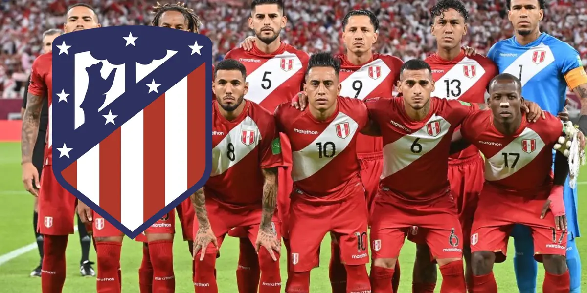 Jugador de la Selección Peruana en la mita del Atlético de Madrid.