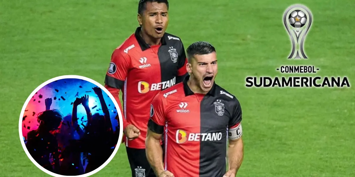 Jugadores de la Liga 1 en la Copa Sudamericana / Foto: Liga 1