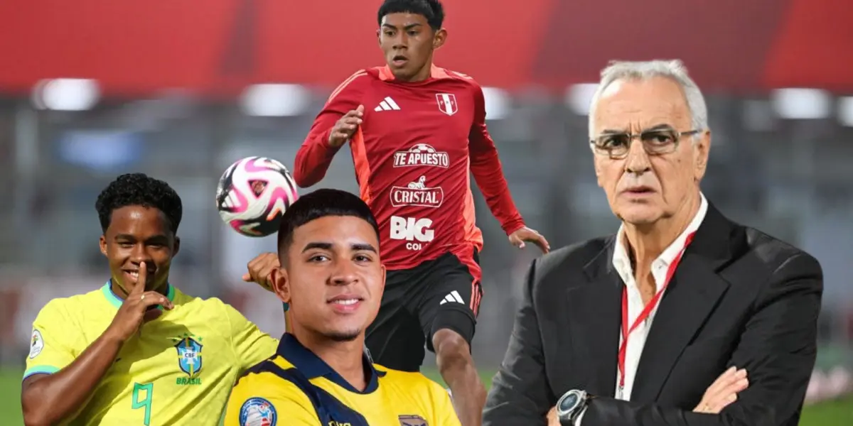 Kendry Páez - Endrick - Maxloren Castro - Jorge Fossati (Foto: La Bicolor)