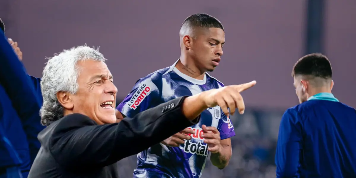 Kevin Quevedo - Néstor Gorosito (Foto: X de Alianza Lima)
