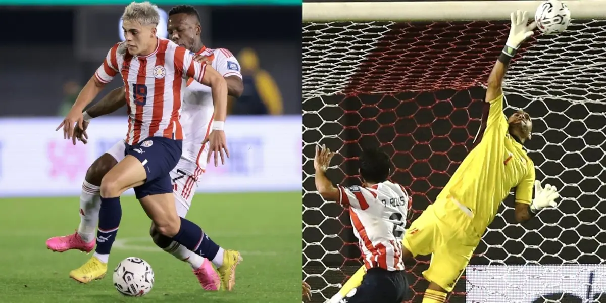 La selección de Perú rescató un empate ante Paraguay en su visita al estadio Antonio Arana Encina.