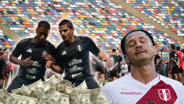 La Selección Peruana en la previa del partido entre Perú vs Rep. Dominicana. (Foto: La Bicolor)