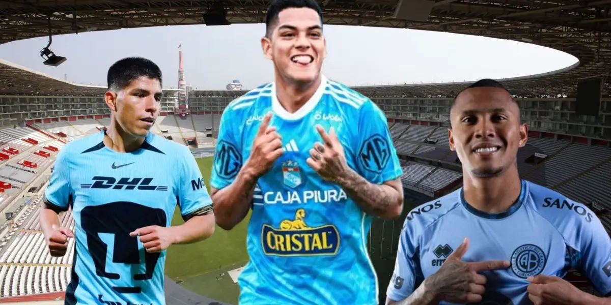 Las tres 'joyas' del fútbol peruano.