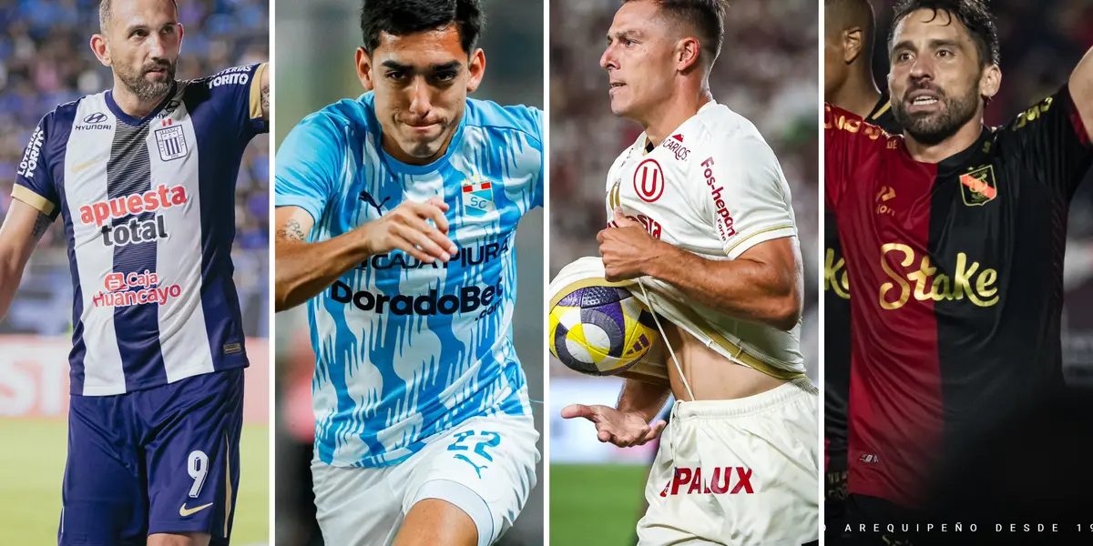 Liga 1 (Foto: Alianza Lima, Sporting Cristal, Universitario y Melgar)