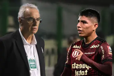 Luego de muchos rumores sobre una salida del volante de Universitario de Deportes, su técnico habló de su futuro.