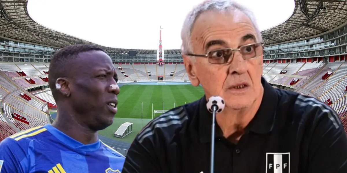 Luis Advíncula como jugador de Boca Juniors y Fossati como DT de la Bicolor. (Foto: La Bicolor)