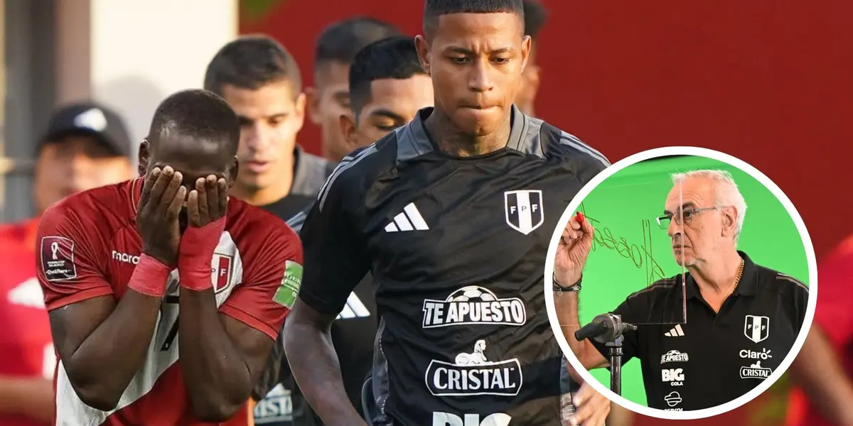 Luis Advíncula y Andy Polo en la Selección Peruana / Foto: La Bicolor