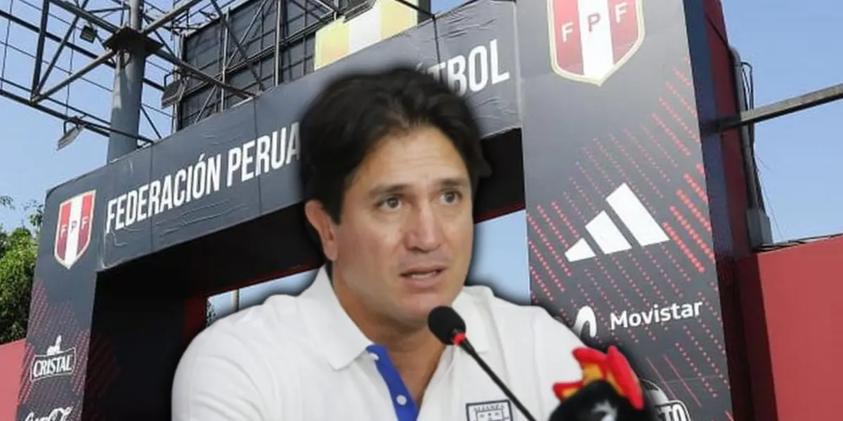 Marioni en Alianza Lima y la FPF. / Fuente: Alianza Lima.