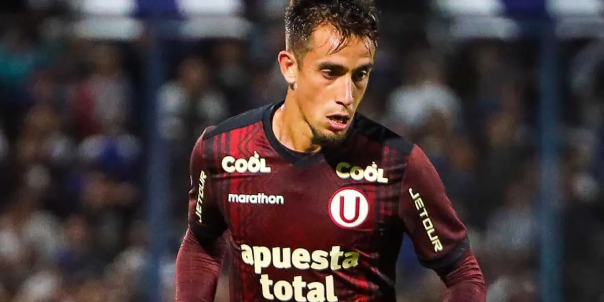 Martín Pérez Guedes en Universitario de Deportes / Foto: Universitario