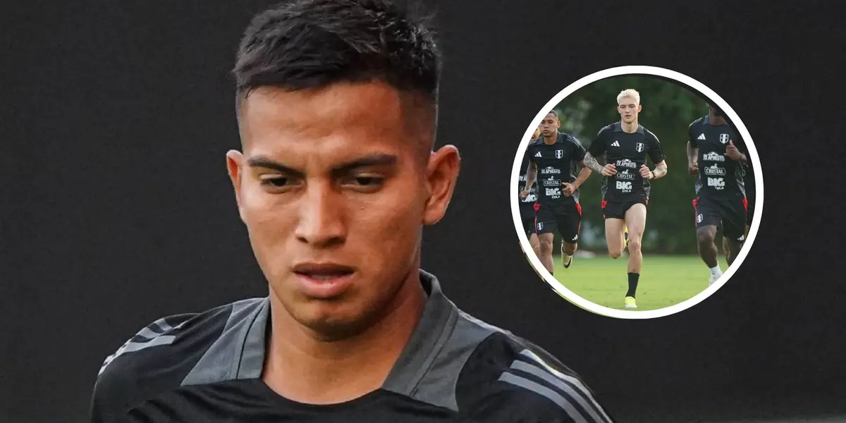 Martín Távara en la Selección Peruana (Foto: La Bicolor)