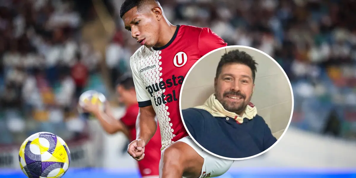 Mauro Cantoro y Edison Flores (Foto: Universitario).