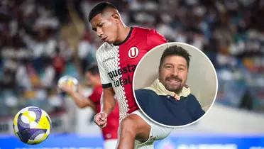 Mauro Cantoro y Edison Flores (Foto: Universitario).