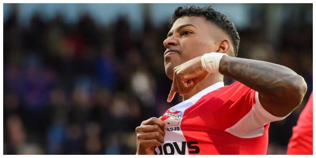 Miguel Araujo vio minutos en el triunfo de visitante de Emmen sobre Heerenveen por la Eredivisie.