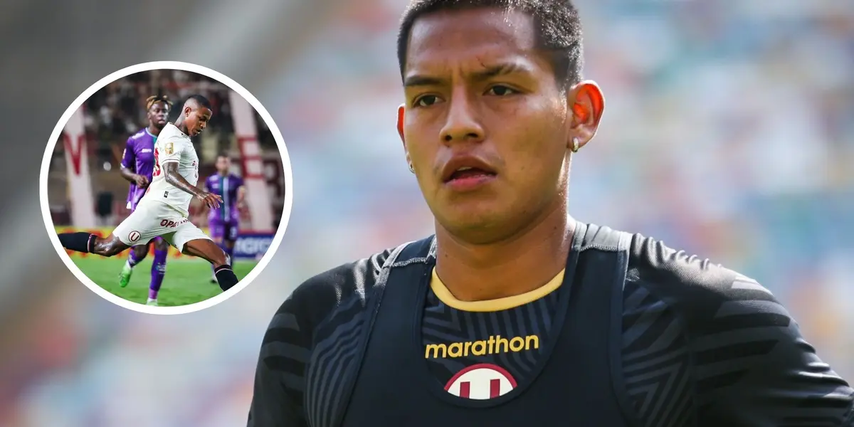 Nelson Cabanillas como jugador de Universitario de Deportes. (Foto: Universitario)