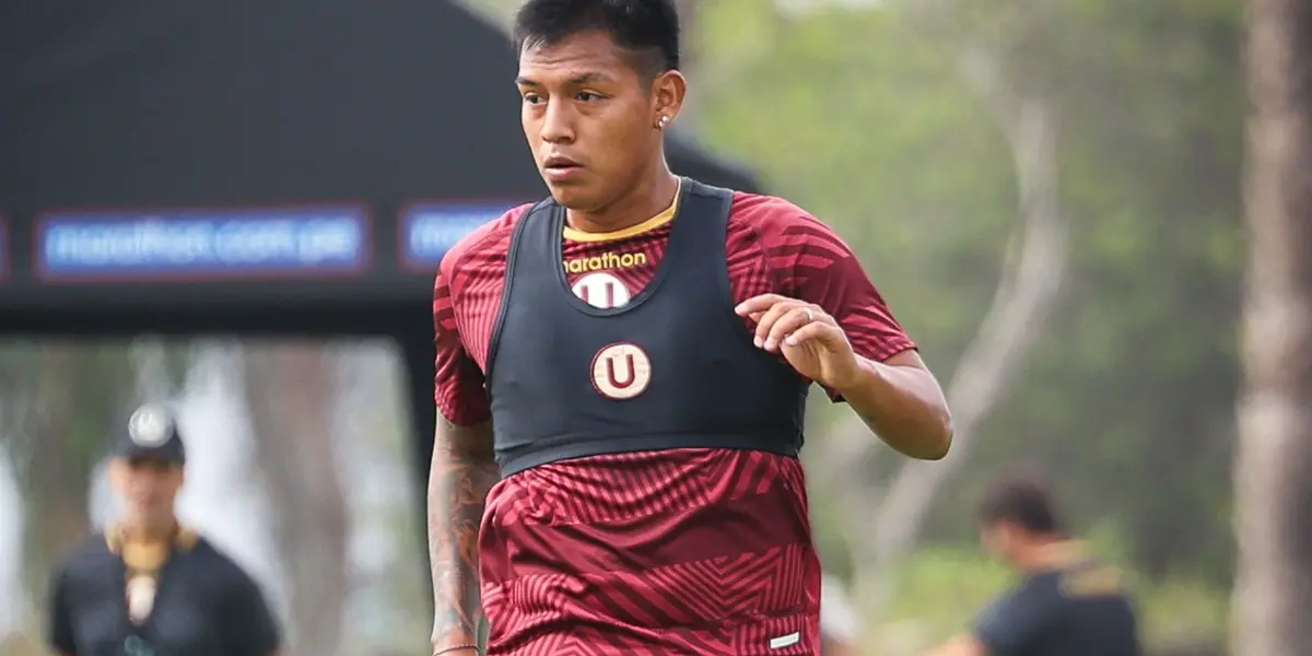Nelson Cabanillas como jugador de Universitario de Deportes. (Foto: Universitario)