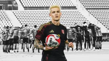 Oliver Sonne como jugador de la Selección Peruana / Foto: Selección Peruana