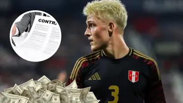 Oliver Sonne como jugador de la Selección Peruana (Foto: Selección Peruana)