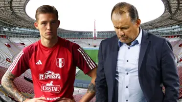 Oliver Sonne y Juan Máximo Reynoso en la Selección Peruana.