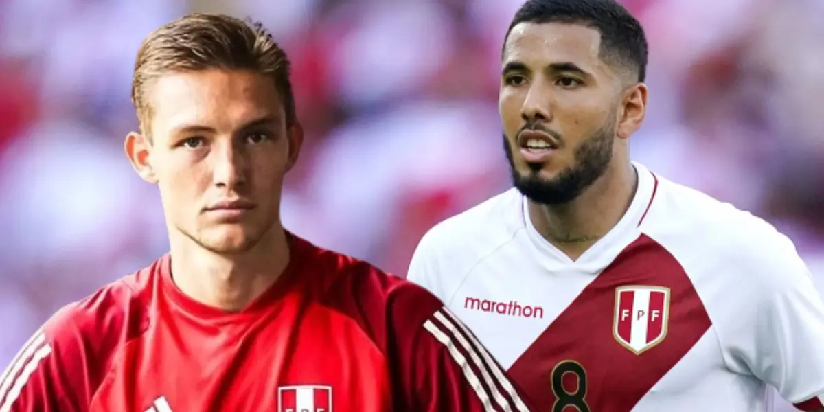 Oliver Sonne y Sergio Peña en la Selección Peruana / Foto: Selección Peruana
