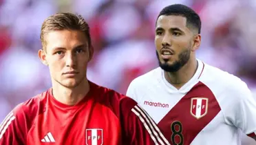 Oliver Sonne y Sergio Peña en la Selección Peruana / Foto: Selección Peruana