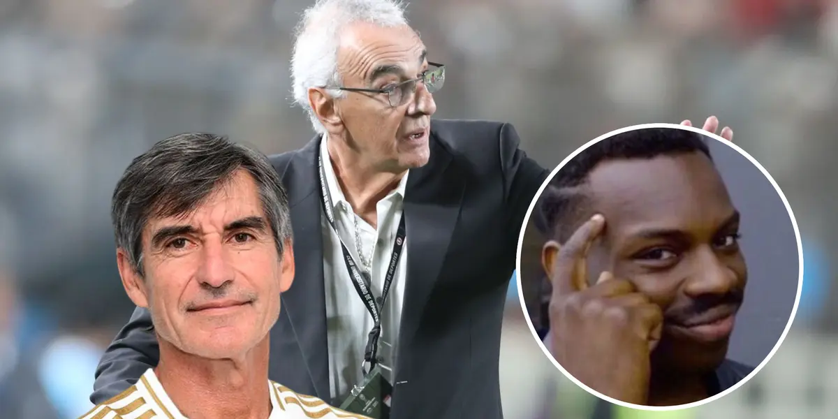 Óscar Ibáñez y Jorge Fossati (Foto: EFE)