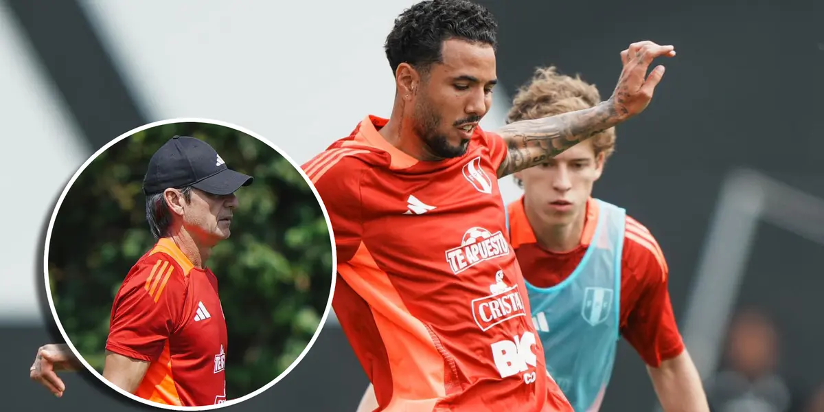 Óscar Ibáñez y Sergio Peña (Foto: Selección Peruana).