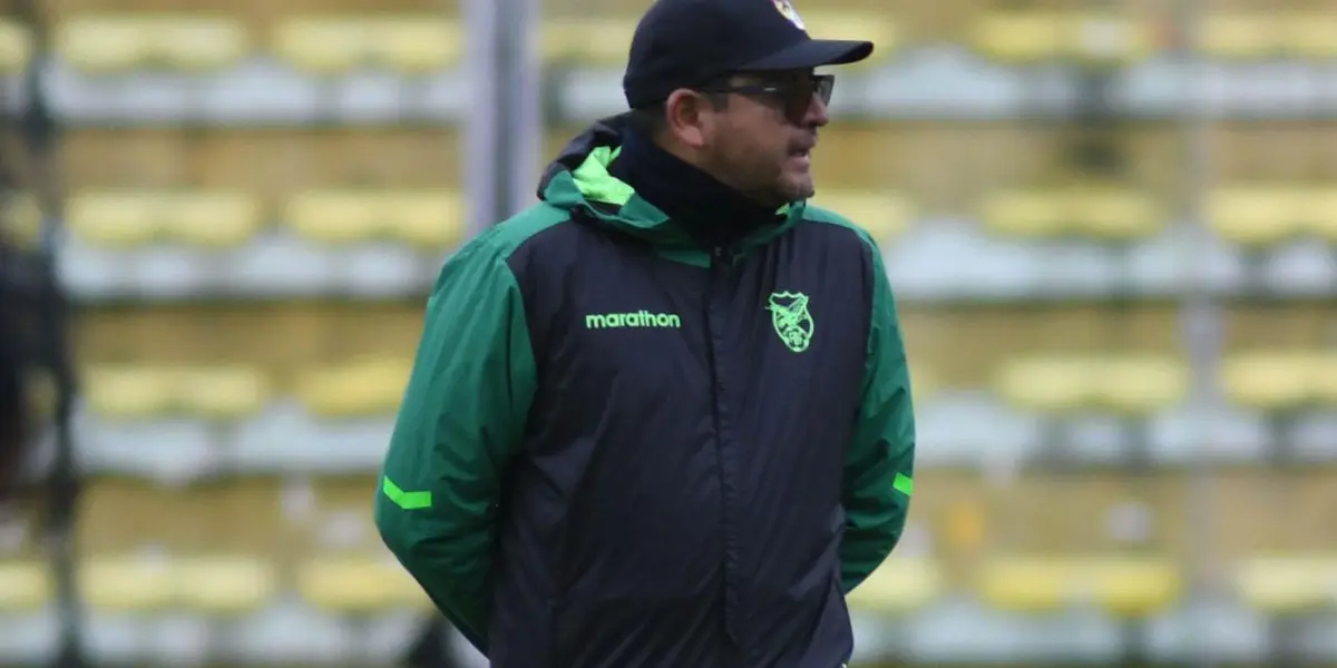 Óscar Villegas (Foto: Selección de Bolivia).