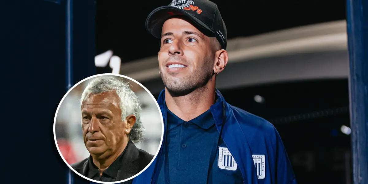 Pablo Ceppelini y Néstor Gorosito (Foto: Alianza Lima).