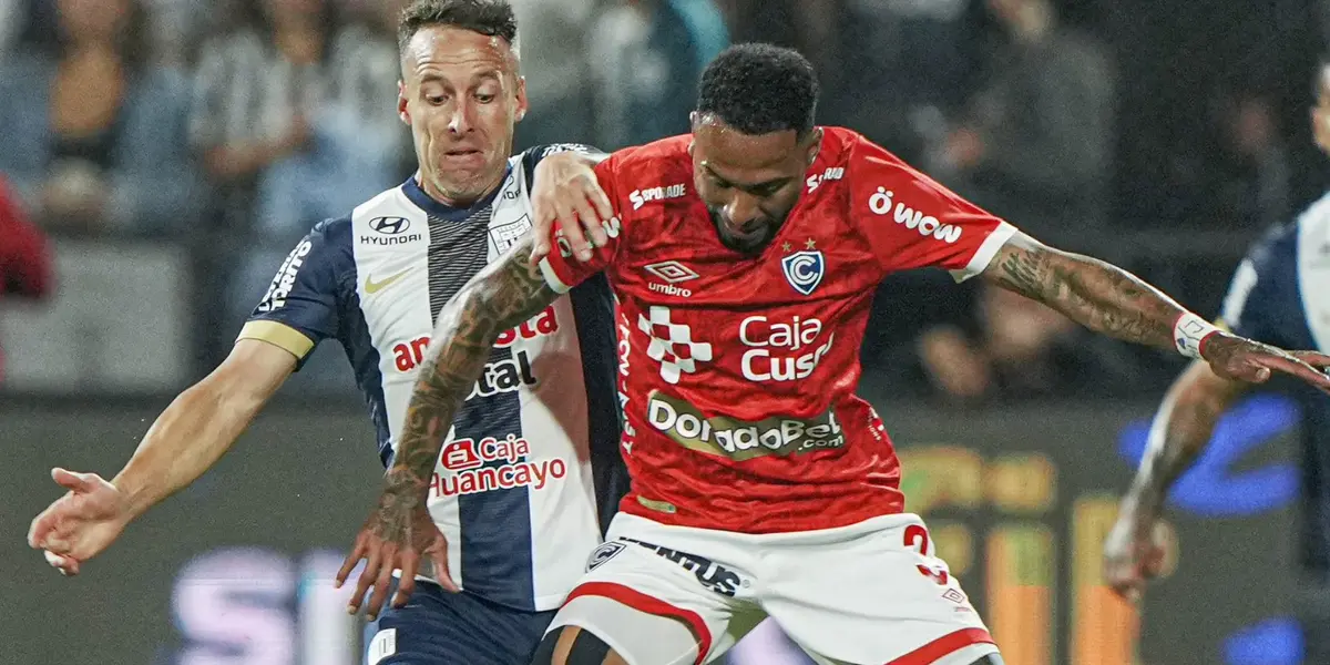 Pablo Lavandeira y Alexi Gómez (Foto: Liga 1).