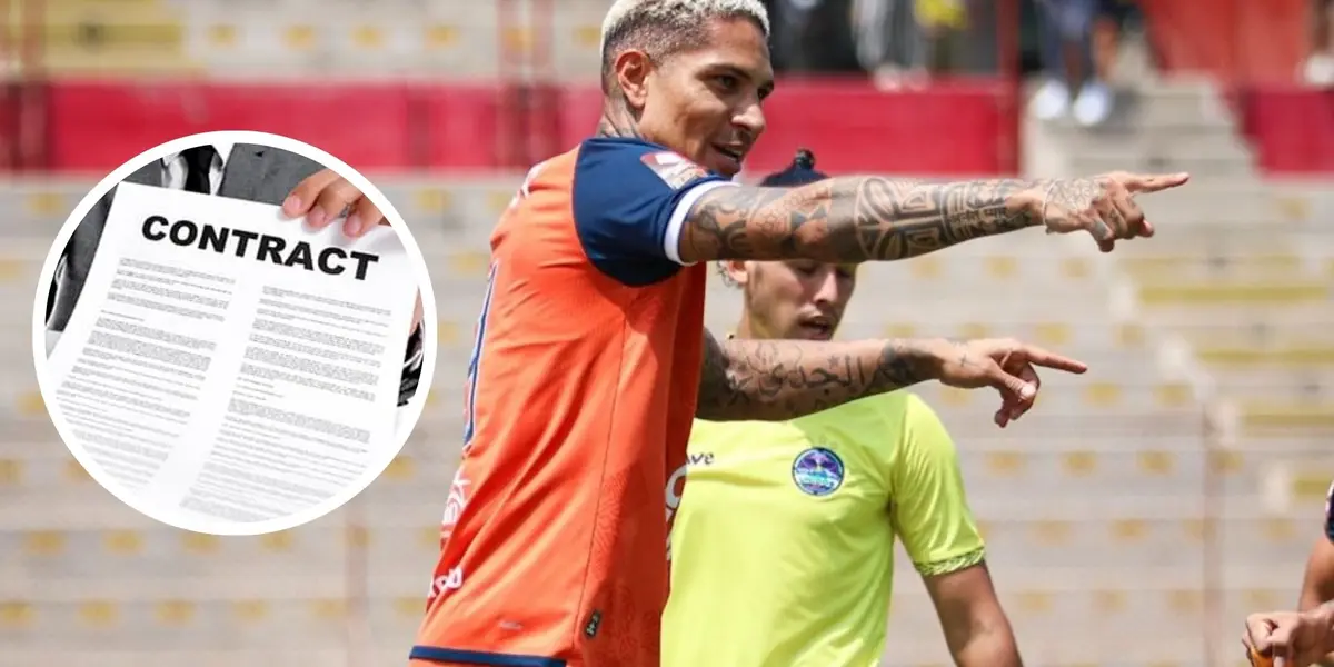 Paolo Guerrero como jugador de la UCV. (Foto: Andina)