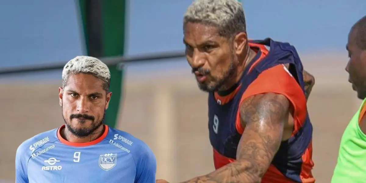 Paolo Guerrero como jugador de la UCV / Foto: UCV